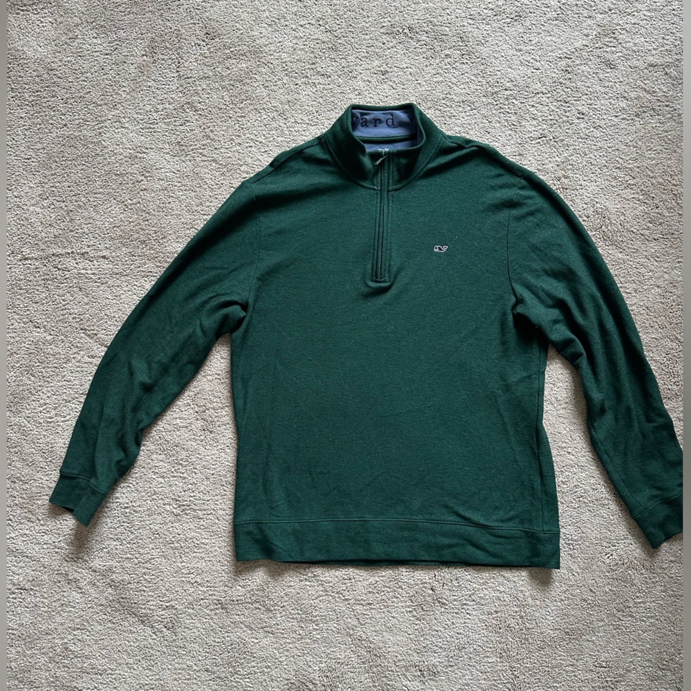 Green Vineyard Vines Long Sleeve Pullover